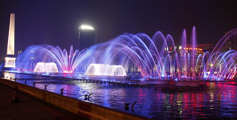 南京水利音乐喷泉工程案例